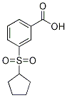 3-(cyclopentylsulfonyl)benzoic acid CAS#: 956235-16-8