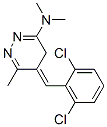 3-dimethylamino-5-(2',6'-dichlorobenzylidene)-6-methyl(4H)-pyridazine CAS#: 98358-64-6