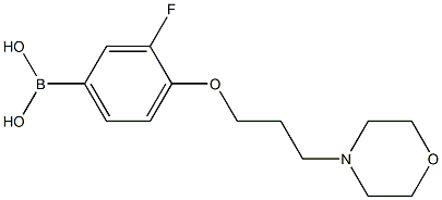 3-fluoro-4-(3-Morpholinopropoxy)phenylboronic acid CAS#: 944279-32-7