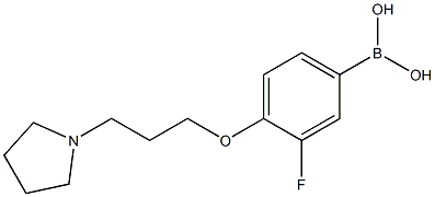 3-fluoro-4-(3-(pyrrolidin-1-yl)propoxy)phenylboronic acid CAS#: 944279-29-2