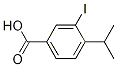 3-iodo-4-(propan-2-yl)benzoic acid CAS#: 99059-64-0