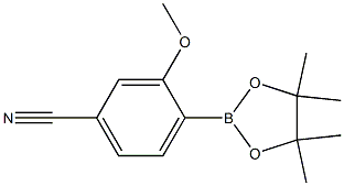 3-methoxy-4-(4,4,5,5-tetramethyl-1,3,2-dioxaborolan-2-yl)benzonitrile CAS#: 949892-14-2