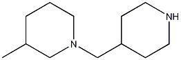 3-methyl-1-(piperidin-4-ylmethyl)piperidine CAS#: 926254-81-1