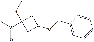 [[[3-(methylsulfinyl)-3-(methylthio)cyclobutyl]oxy]methyl]benzene CAS#: 917887-34-4