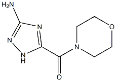 3-(morpholin-4-ylcarbonyl)-1H-1,2,4-triazol-5-amine(SALTDATA: FREE) CAS#: 921225-11-8