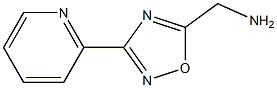 [3-(pyridin-2-yl)-1,2,4-oxadiazol-5-yl]methanamine CAS#: 936939-88-7