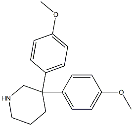 3,3-bis(4-Methoxyphenyl)piperidine CAS#: 946159-39-3