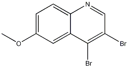 3,4-Dibromo-6-methoxyquinoline CAS#: 924279-08-3