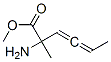 3,4-Hexadienoic acid, 2-amino-2-methyl-, methyl ester CAS#: 924906-43-4
