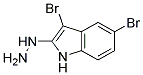 3,5-DIBROMO-2-HYDRAZINO-1H-INDOLE CAS#: 937604-20-1