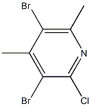 3,5-DibroMo-2-chloro-4,6-diMethylpyridine CAS#: 915946-47-3