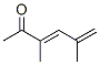 3,5-Hexadien-2-one, 3,5-dimethyl- (9CI) CAS#: 99214-84-3