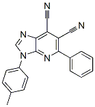 3H-Imidazo[4,5-b]pyridine-6,7-dicarbonitrile,  3-(4-methylphenyl)-5-phenyl- CAS#: 938050-48-7