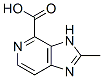 3H-Imidazo[4,5-c]pyridine-4-carboxylic  acid,  2-methyl- CAS#: 933696-52-7