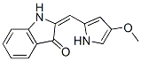 3H-Indol-3-one,  1,2-dihydro-2-[(4-methoxy-1H-pyrrol-2-yl)methylene]- CAS#: 933782-97-9