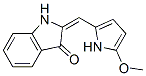 3H-Indol-3-one,  1,2-dihydro-2-[(5-methoxy-1H-pyrrol-2-yl)methylene]- CAS#: 933782-96-8