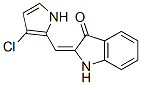 3H-Indol-3-one,  2-[(3-chloro-1H-pyrrol-2-yl)methylene]-1,2-dihydro- CAS#: 933782-89-9