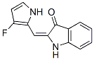 3H-Indol-3-one,  2-[(3-fluoro-1H-pyrrol-2-yl)methylene]-1,2-dihydro- CAS#: 933782-86-6