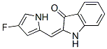 3H-Indol-3-one,  2-[(4-fluoro-1H-pyrrol-2-yl)methylene]-1,2-dihydro- CAS#: 933782-85-5