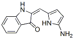 3H-Indol-3-one,  2-[(5-amino-1H-pyrrol-2-yl)methylene]-1,2-dihydro- CAS#: 933783-05-2
