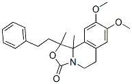 3H-Oxazolo[4,3-a]isoquinolin-3-one,  1,5,6,10b-tetrahydro-8,9-dimethoxy-1,10b-dimethyl-1-(2-phenylethyl)- CAS#: 911689-61-7