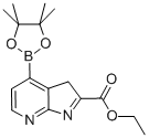 3H-PYRROLO[2,3-B]PYRIDINE-2-CARBOXYLIC ACID, 4-(4,4,5,5-TETRAMETHYL-1,3,2-DIOXABOROLAN-2-YL)-, ETHYL ESTER CAS#: 943322-02-9