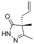 3H-Pyrazol-3-one,  2,4-dihydro-4,5-dimethyl-4-(2-propen-1-yl)-,  (4R)- CAS#: 935693-32-6