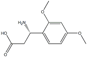 (3S)-3-AMINO-3-(2,4-DIMETHOXYPHENYL)PROPANOIC ACID CAS#: 951174-49-5