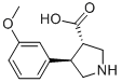 (3S,4R)-4-(3-METHOXYPHENYL)PYRROLIDINE-3-CARBOXYLIC ACID CAS#: 937692-64-3