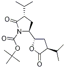 (3S,5S)-3-isopropyl-5-((2S,4S)-4-isopropyl-5-oxotetrahydro-furan-2-yl)-2-oxopyrrolidine-1-carboxylic acid tert-butyl ester CAS#: 934841-17-5