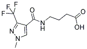 4-(([1-METHYL-3-(TRIFLUOROMETHYL)-1H-PYRAZOL-4-YL]CARBONYL)AMINO)BUTANOIC ACID CAS#: 956323-69-6