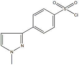 4-(1-Methyl-1H-pyrazol-3-yl)benzenesulphonyl chloride 97% CAS#: 916766-81-9
