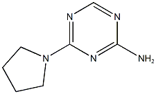 4-(1-PYRROLIDINYL)-1,3,5-TRIAZIN-2-AMINE CAS#: 940980-96-1