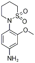 4-(1,1-Dioxo-1lambda*6*-[1,2]thiazinan-2-yl)-3-methoxy-phenylamine CAS#: 927995-79-7