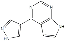 4-(1H-Pyrazol-4-yl)-7H-pyrrolo[2,3-d]pyrimidine CAS#: 952518-97-7