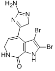 4-(2-Amino-1H-imidazol-4-yl)-2,3-dibromo-6,7-dihydropyrrolo[2,3-c]azepin-8(1H)-one CAS#: 99102-22-4