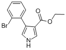 4-(2-BROMOPHENYL)-1H-PYRROLE-3-CARBOXYLIC ACID ETHYL ESTER CAS#: 938164-56-8