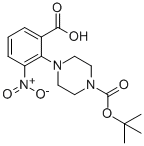 4-(2-CARBOXY-6-NITRO-PHENYL)-PIPERAZINE-1-CARBOXYLIC ACID TERTIER-BUTYL ESTER CAS#: 904814-87-5
