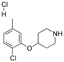 4-(2-CHLORO-5-METHYLPHENOXY)PIPERIDINEHYDROCHLORIDE CAS#: 923263-31-4