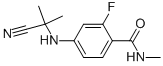 4-(2-CYANOPROPAN-2-YLAMINO)-2-FLUORO-N-METHYLBENZAMIDE CAS#: 915087-32-0