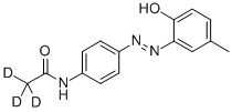 4-(2-Hydroxy-5-methylphenylazo)acetanilide-d3,  N-[4-(2-Hydroxy-5-methylphenylazo)phenyl]acetamide-d3 CAS#: 947601-96-9