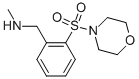 4-{2-[(Methylamino)methyl]phenylsulphonyl}morpholine 97% CAS#: 941717-08-4