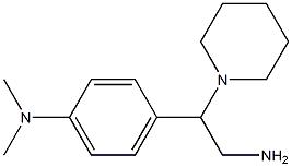 4-(2-amino-1-(piperidin-1-yl)ethyl)-N,N-dimethylaniline CAS#: 927976-82-7