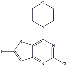 4-(2-chloro-6-iodothieno[3,2-d]pyrimidin-4-yl)morpholine CAS#: 956034-15-4