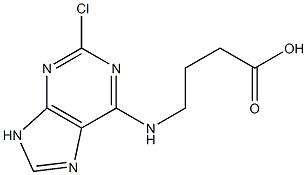 4-((2-chloro-9H-purin-6-yl)amino)butanoic acid CAS#: 919740-31-1