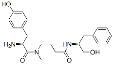 4-[[(2S)-2-amino-3-(4-hydroxyphenyl)propanoyl]-methyl-amino]-N-[(2S)-1 -hydroxy-3-phenyl-propan-2-yl]butanamide CAS#: 99803-32-4