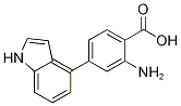 4-(3-Amino-4-carboxyphenyl)-1H-indole CAS#: 948006-00-6