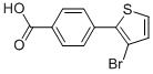 4-(3-BROMOTHIEN-2-YL)BENZOIC ACID CAS#: 930111-09-4