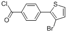 4-(3-BROMOTHIEN-2-YL)BENZOYL CHLORIDE CAS#: 934570-50-0