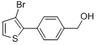 4-(3-BROMOTHIEN-2-YL)PHENYL]METHANOL CAS#: 937795-99-8